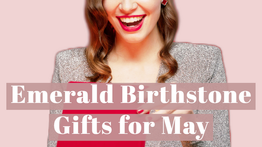Emerald Jewelry for May Babies! May Birthstone Jewelry Gift for Her