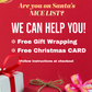 Free Christmas gift wrapping for Secret Santa