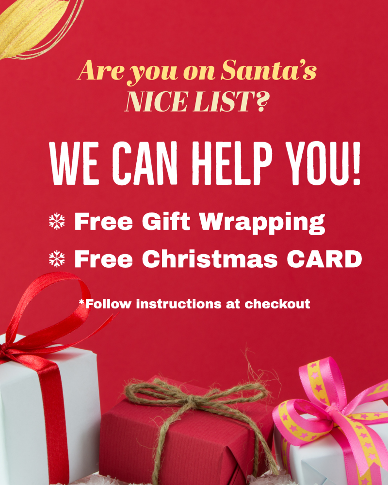 Free Christmas gift wrapping for Secret Santa