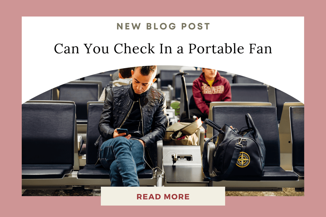 Can You Check In a Portable Fan? What You Should Know Before Flying - Eunoia Selects