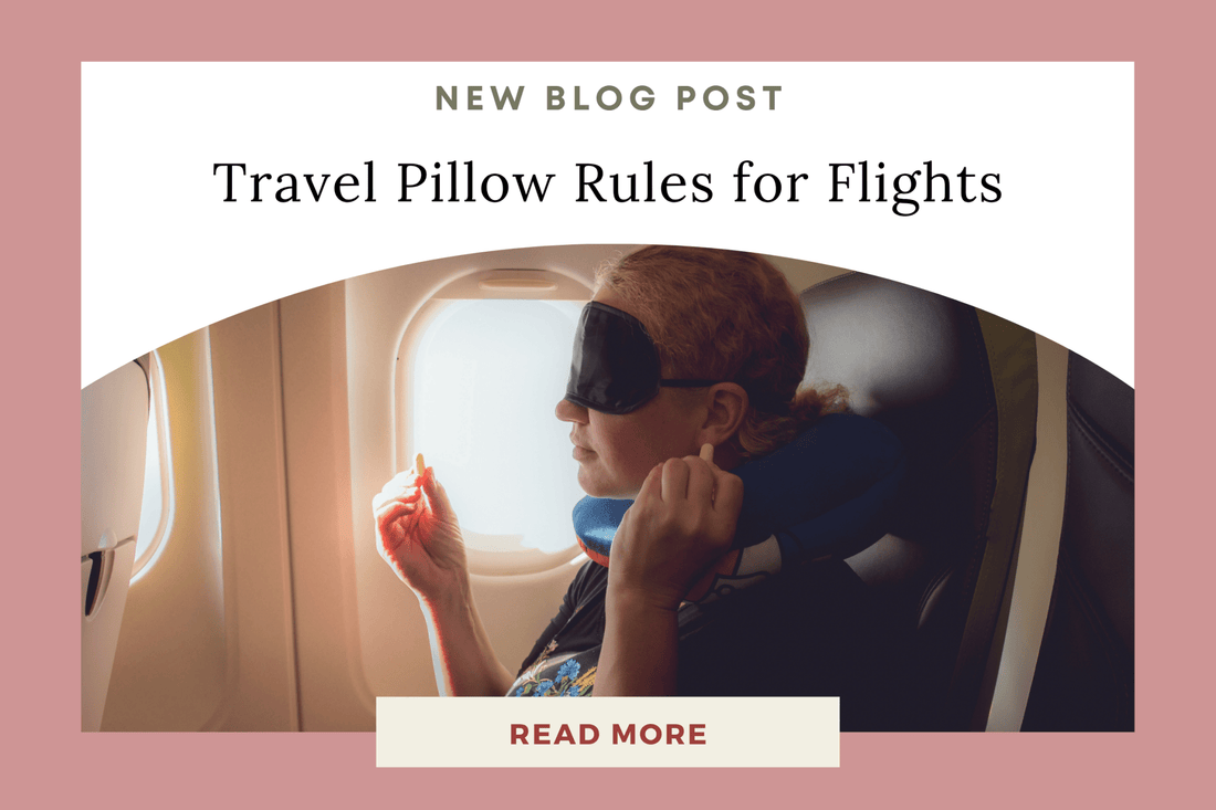 Can You Take a Travel Pillow on a Plane - Eunoia Selects