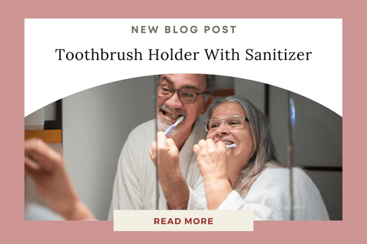 Stay Fresh Anywhere: Nexus UV Toothbrush Holder With Sanitizer - Eunoia Selects
