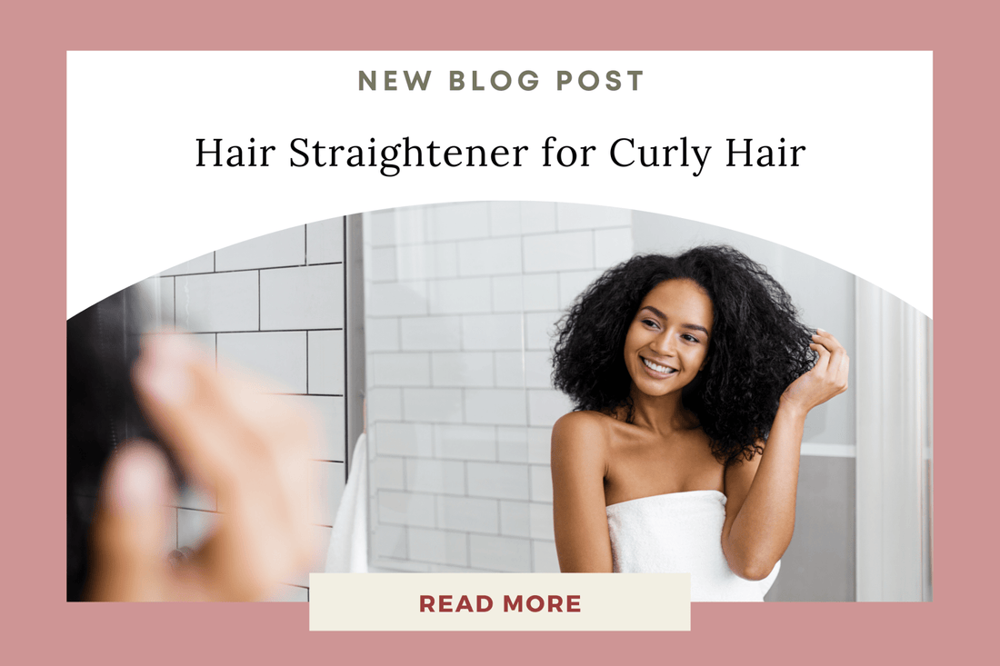 Taming Curly Hair with the COCO Hair Straightening Brush: Your Ultimate Guide - Eunoia Selects