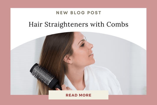 The Ultimate Guide to Hair Straighteners with Combs: Why the COCO Hair Straightening Brush is a Game-Changer - Eunoia Selects