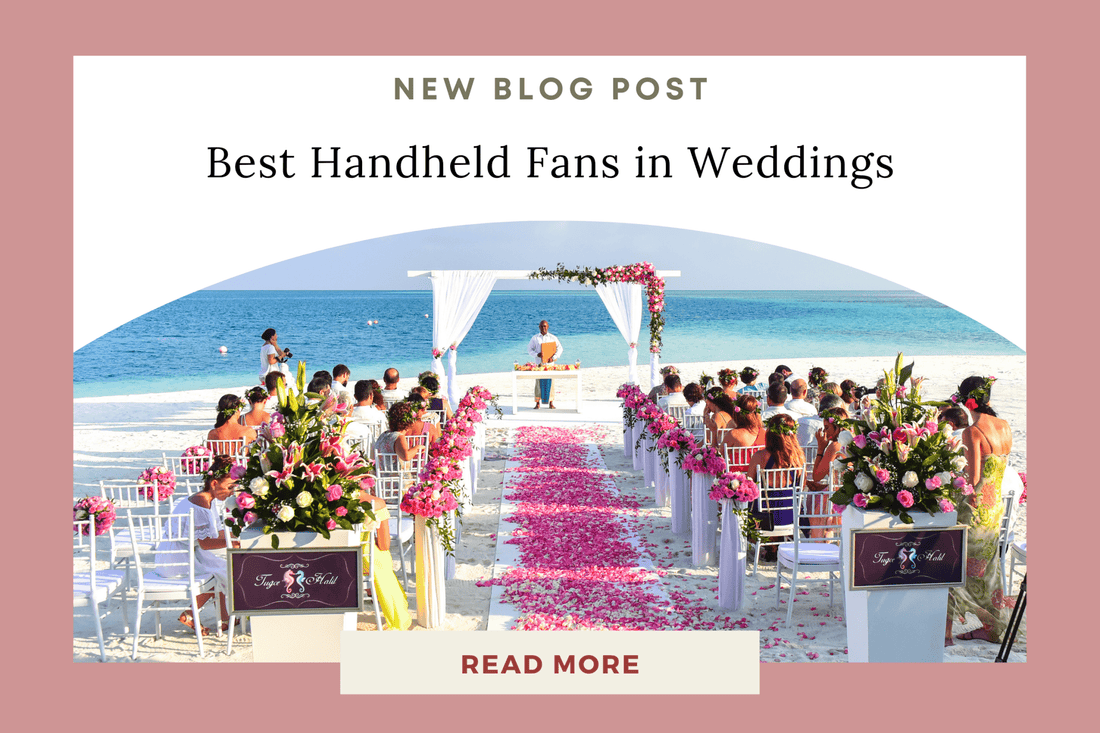 Why Every Summer Wedding Needs a Handheld Fan - Eunoia Selects
