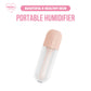 AQUA Portable Nano Mist Humidifier - Skin Hydration Spa for Home/ Office UsePortable Humidifiers_Pink__Beauty_comfort travel