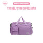 AVA Best Duffel Bag for International/ Overnight Travel & Gym - Waterproof, LightweightTravel Duffle Bags_Purple__gym bags_Stylish Travel