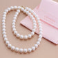 Diana Timeless Lustrous Pearl Chain Necklace | Wedding & PromNecklaces_Pearl White__audrey_hepburn_audrey_hepburn_pearl