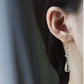 Emerie S925 Silver Emerald Green Dangle Earrings, Teardrop Gems | Vintage InspiredEarrings_Gold_White_birthday_gift_women_cubic_zircon_earring