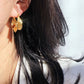 Gloria S925 Silver Gold Plated Chunky Dangle Hoop Earrings | Minimalist ChicEarrings_Gold__african_earrings_big_earrings