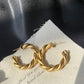 Millie 14k Gold Plated Twisted Hoops Earrings | Vintage InspiredEarrings_Gold__14k Gold_back_to_school