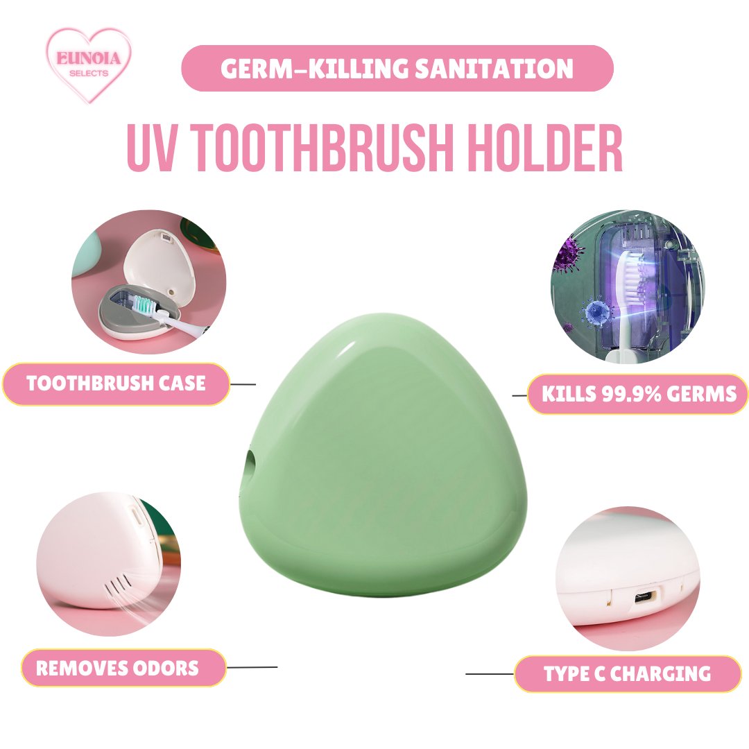 Nexus UV Bacteria - Killing Toothbrush Holder/ Cover Case for TravelToothbrush Holder_Green__comfort travel_TRAVEL GEARS