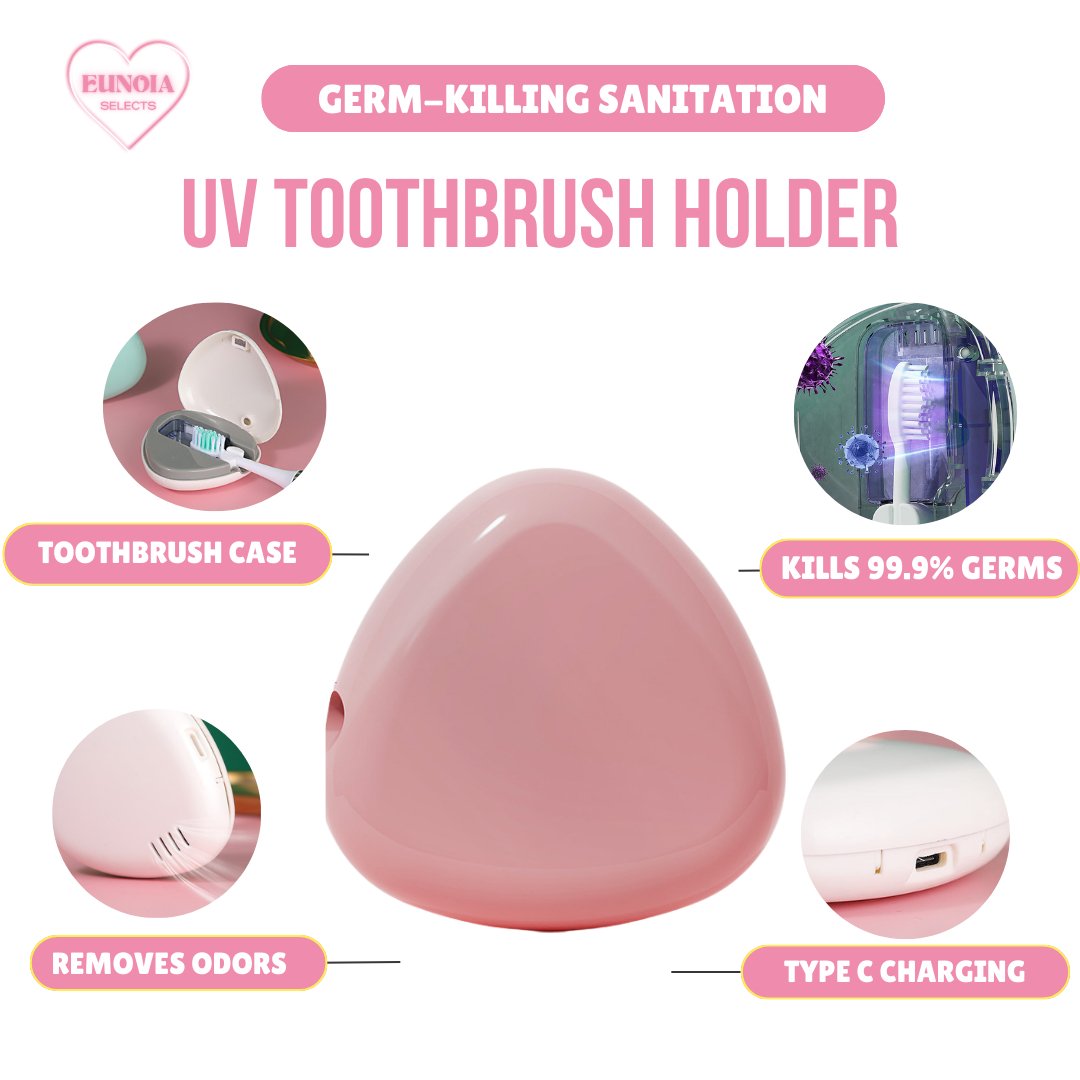 Nexus UV Bacteria - Killing Toothbrush Holder/ Cover Case for TravelToothbrush Holder_Pink__comfort travel_TRAVEL GEARS