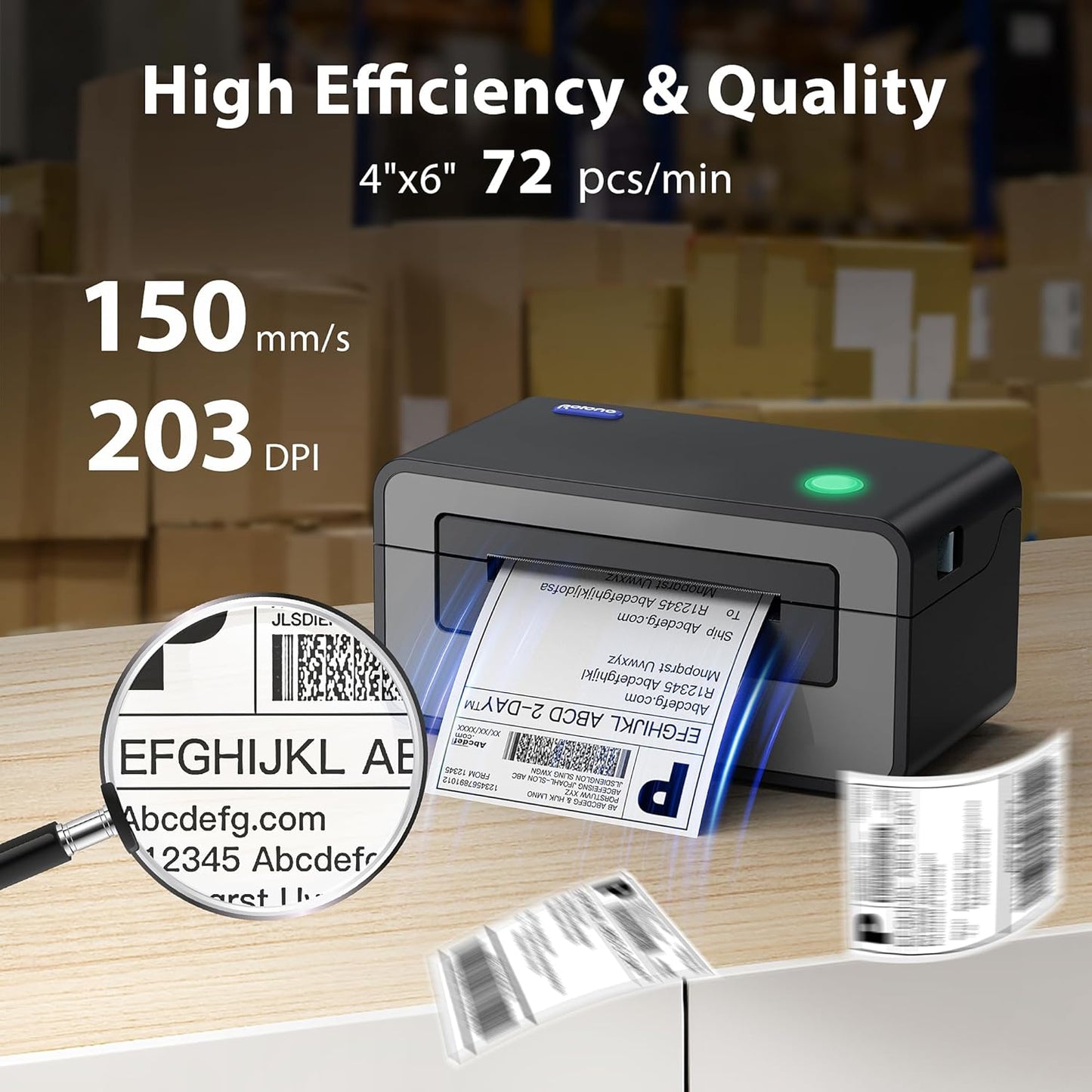 Ponolo Thermal Label Printer for eCommerce Business｜No Ink NeededPackaging___packaging_