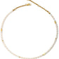 Priscilla 18K Gold Vermeil Pearl Chain & Charming Medallion Necklace | Classy ModernNecklaces_Pearl Chain Only_Gold_18k Gold_Antique_necklace