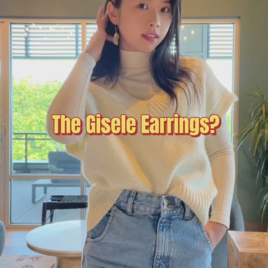 Tiktok video for Gold Earrings Brunch Look 