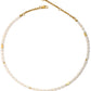 vintage gold pearl necklace for women
