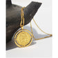 vintage coin necklace hypoallergenic jewelry