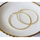 minimalist earrings gold glitters sparkling hoops for women