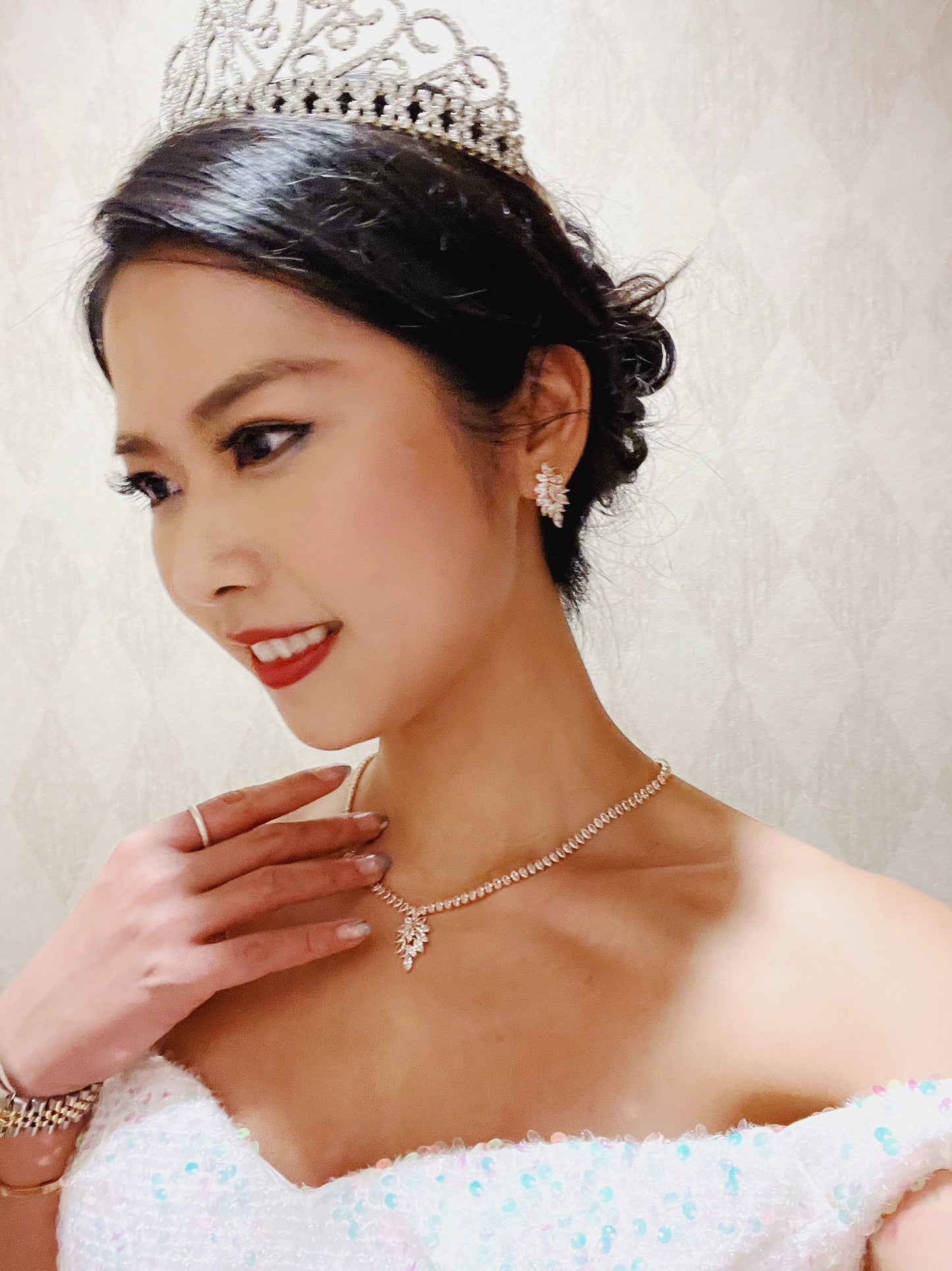 'Star of My Life' Enchanting Bride Jewelry Set, Floral Gem Jewels | Wedding & Prom