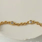 18k gold bracelet womens with cubic zirconia 